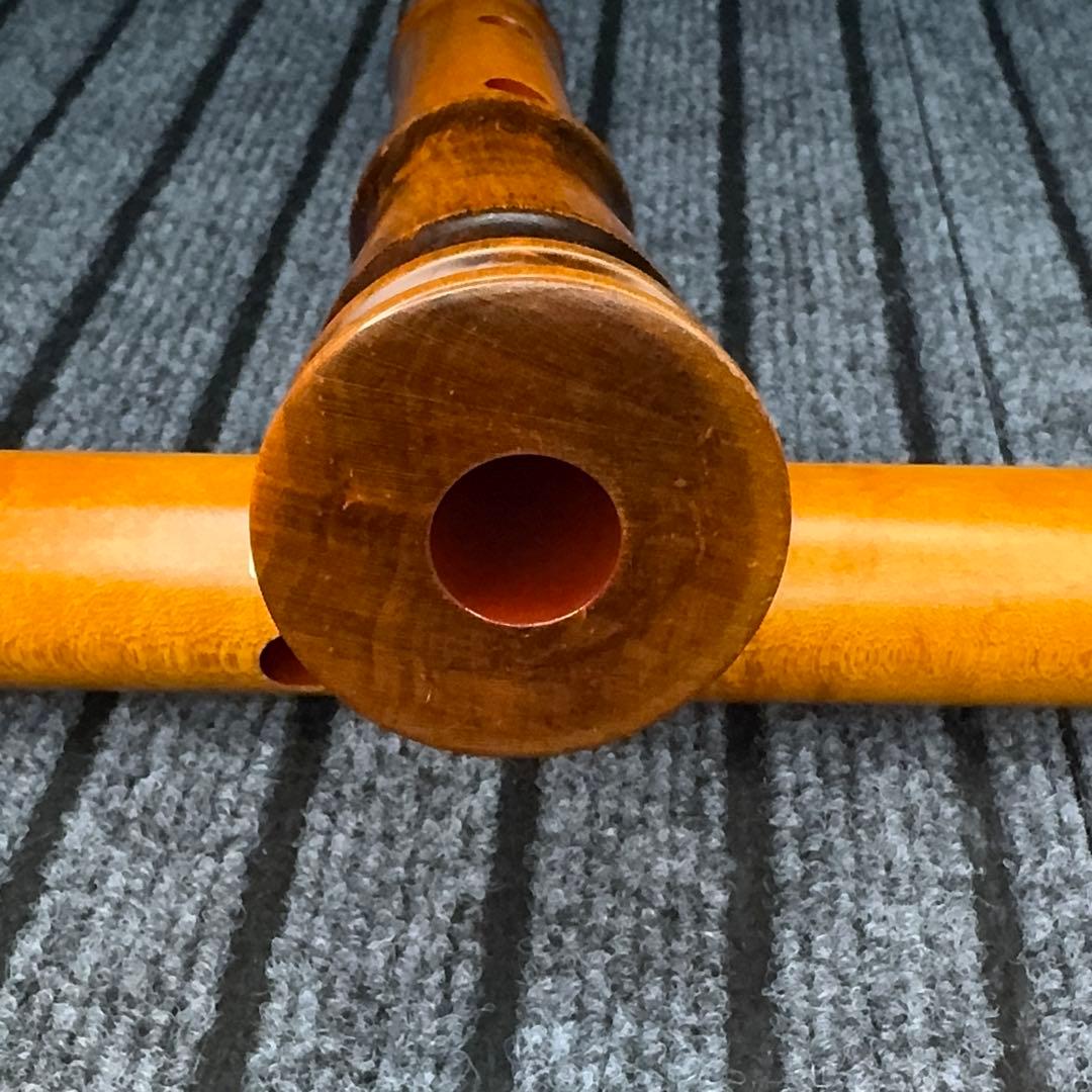 尺八 蝴蝶 1尺8寸管 六孔
