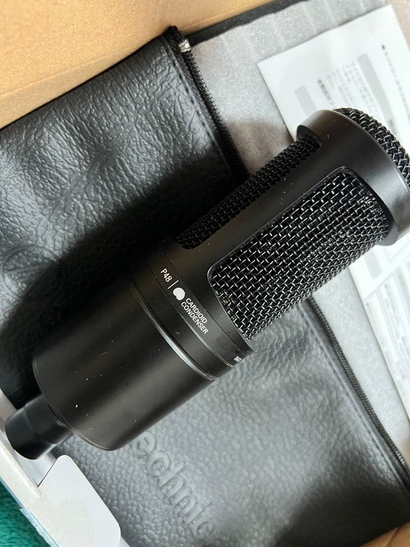 オーディオテクニカ AT2020 マイクとスタンドAudio AT2020