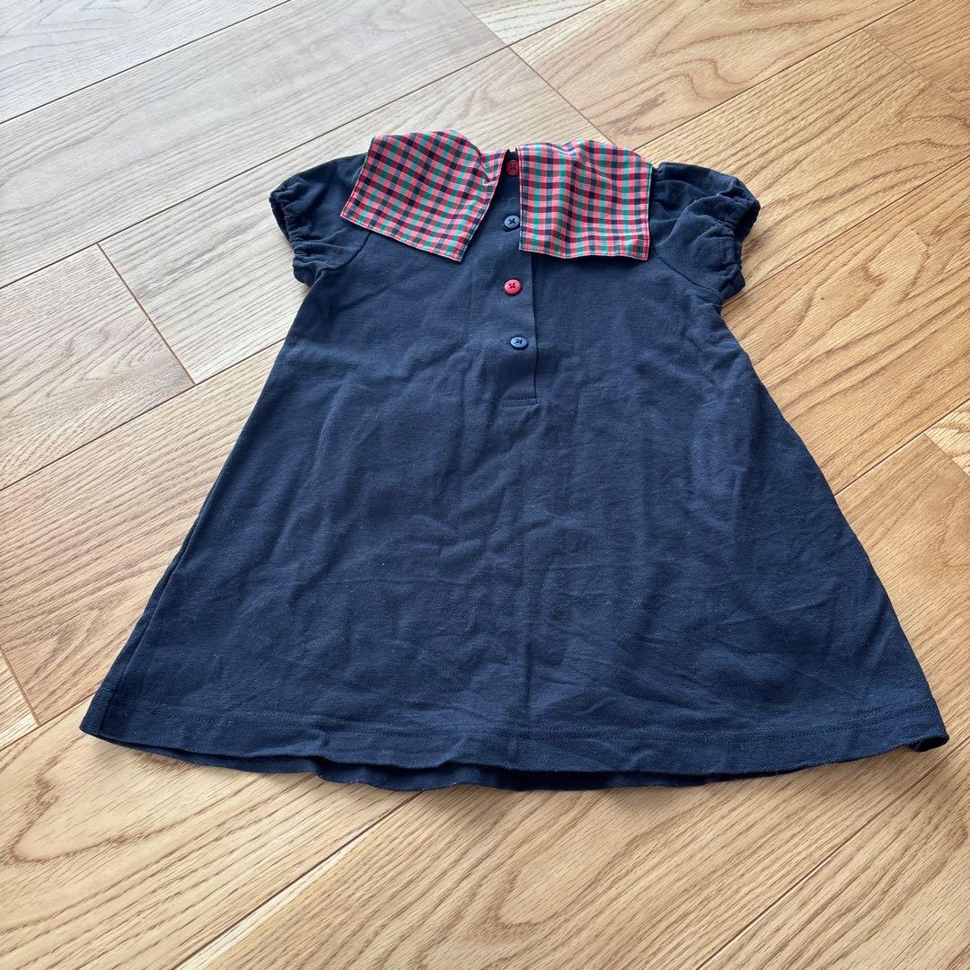 familiar ポシェットワンピース　90cm