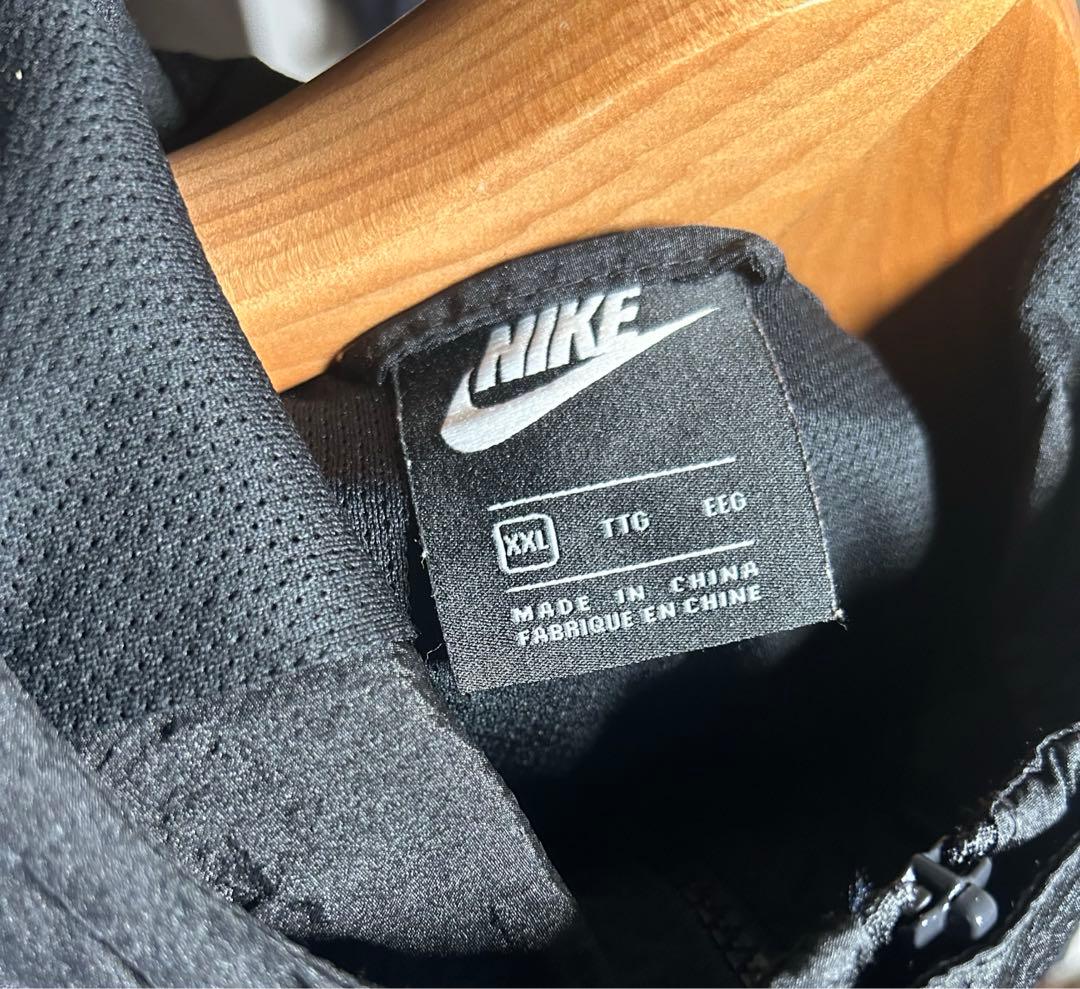 NIKE アノラックパーカー　セットアップ　ブラック　XXL