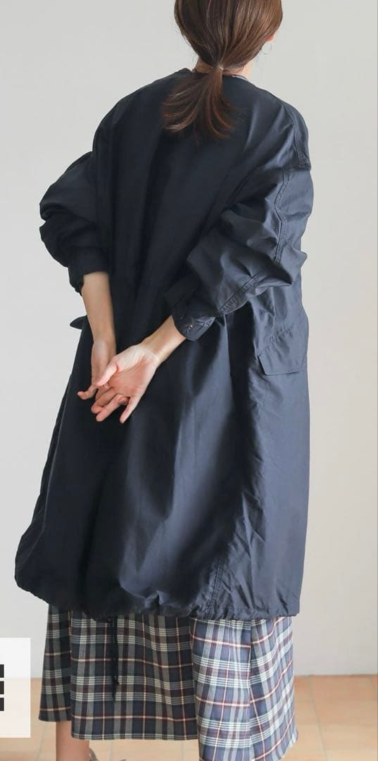 URBAN RESEARCH DOORS モッズコート ダークネイビー