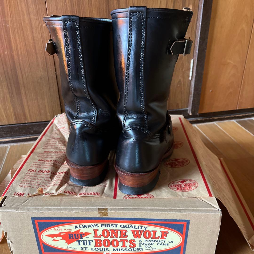 LONE WOLF BOOTS エンジニアブーツ　BLACK