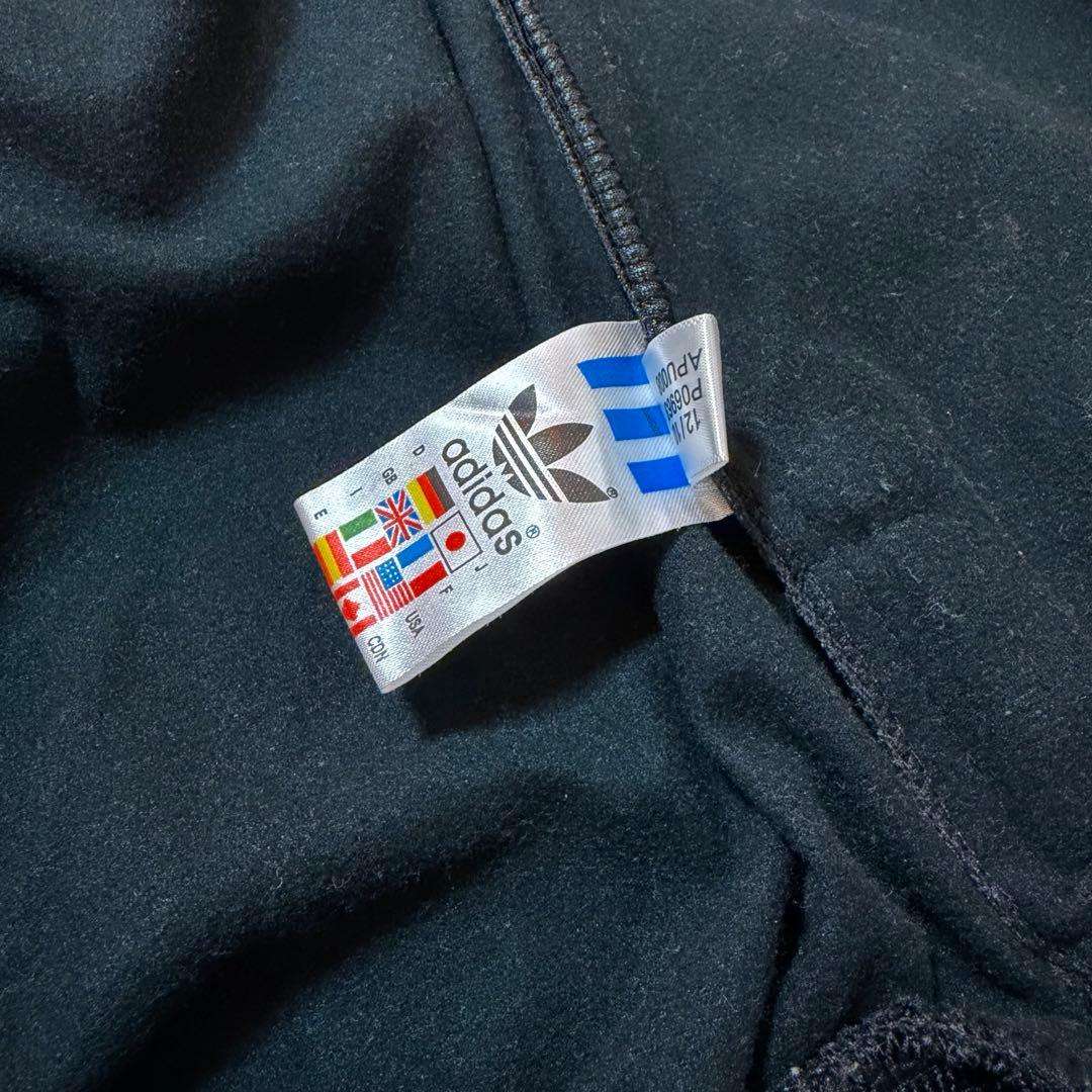 【希少】アディダス　CHILE62 セットアップ　黒×ピンク ジャージ　レザー