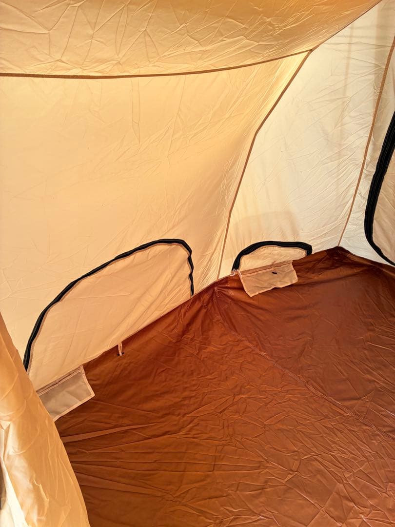 DOD カマボコテント3S (タン)+カマボコシールド (タン)