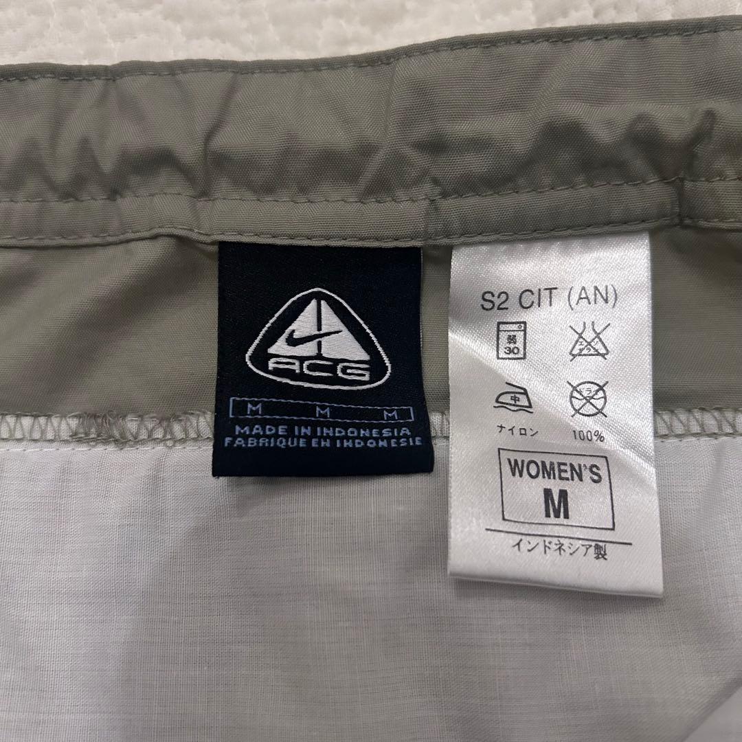美品NIKE ACG ナイキ　エーシージー　2way スカートMカーキ　レア