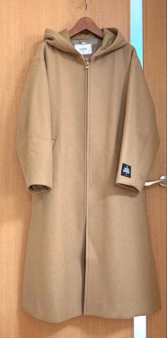 ☆cafémist☆スローブイエナ HAMILTON フードロングコート
