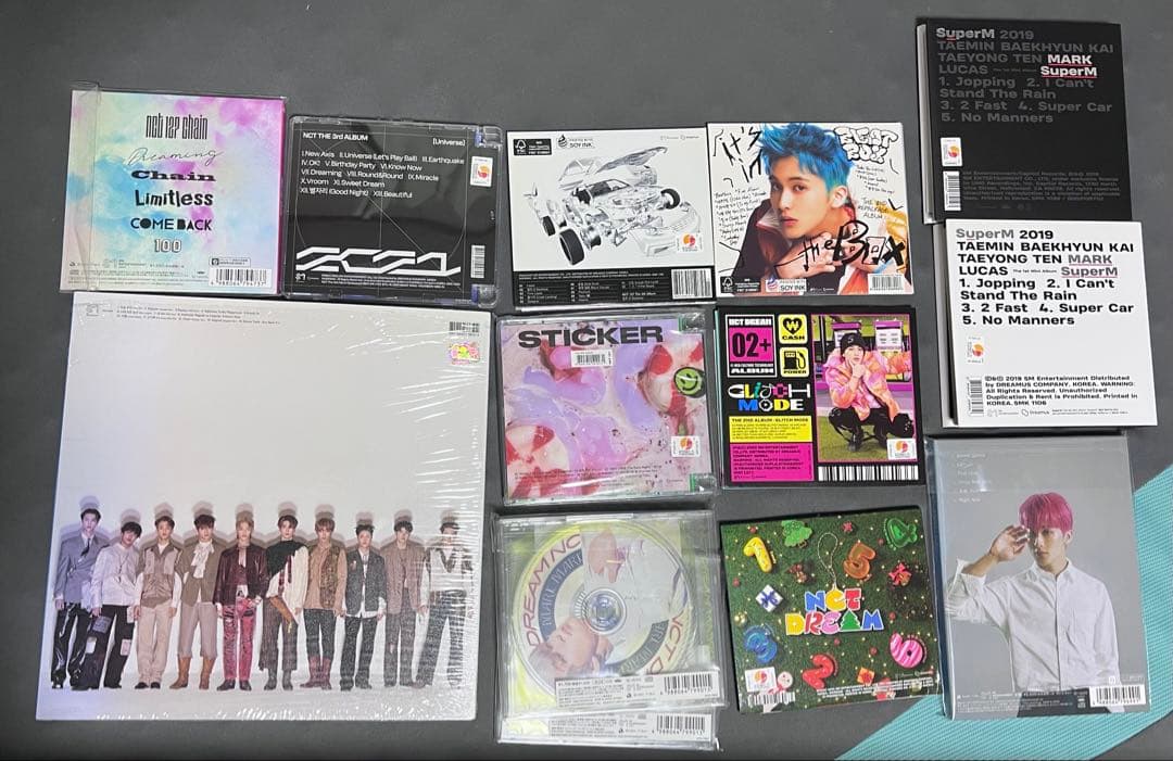NCT マーク 個人ジャケット CD まとめ