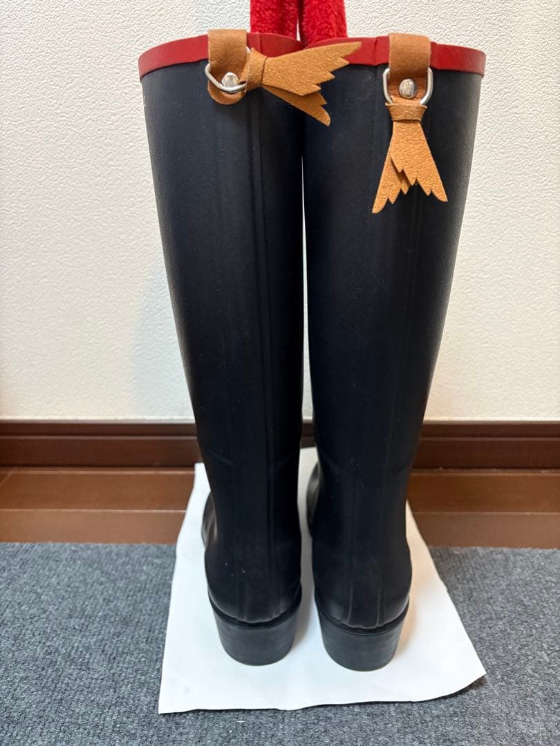 【AIGLE(エーグル)】 ミスジュリエット レースアップ　レインブーツ　長靴