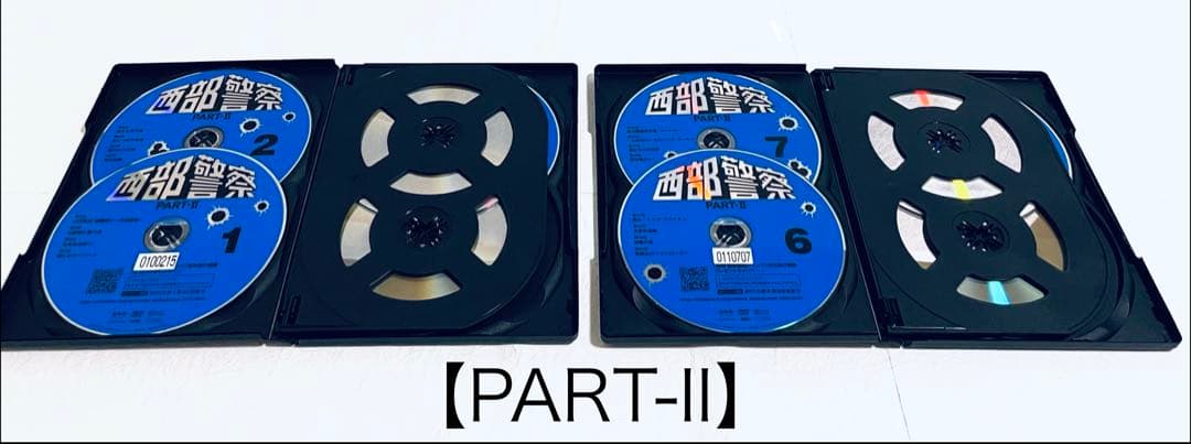 西部警察 PART-I 〜PART-III 【全40巻】　DVD 全巻セット