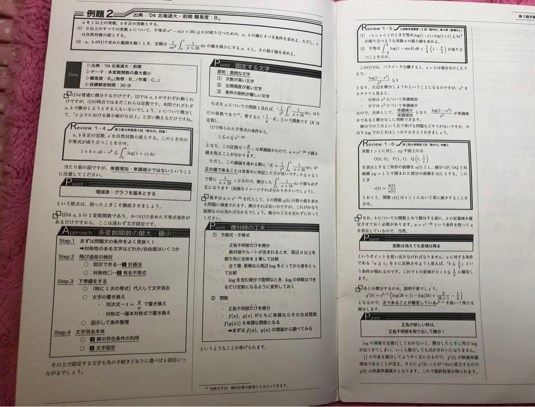 鉄緑会 高3 理系数学分野別 テキスト 2024 夏期 本田先生