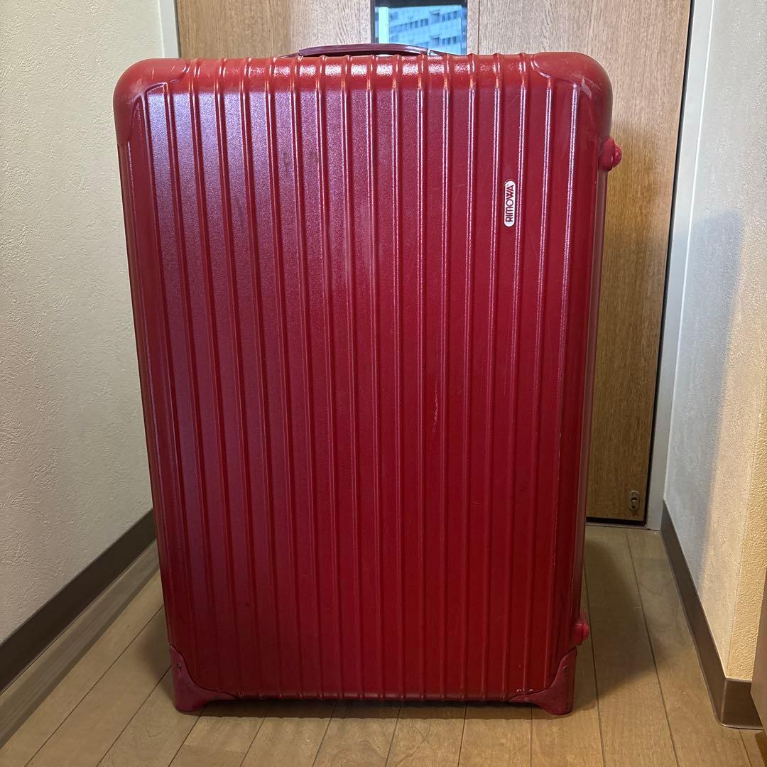 リモア　サルサ　２輪　レッド　70リットル　コンセントアダプター　おまけ付き
