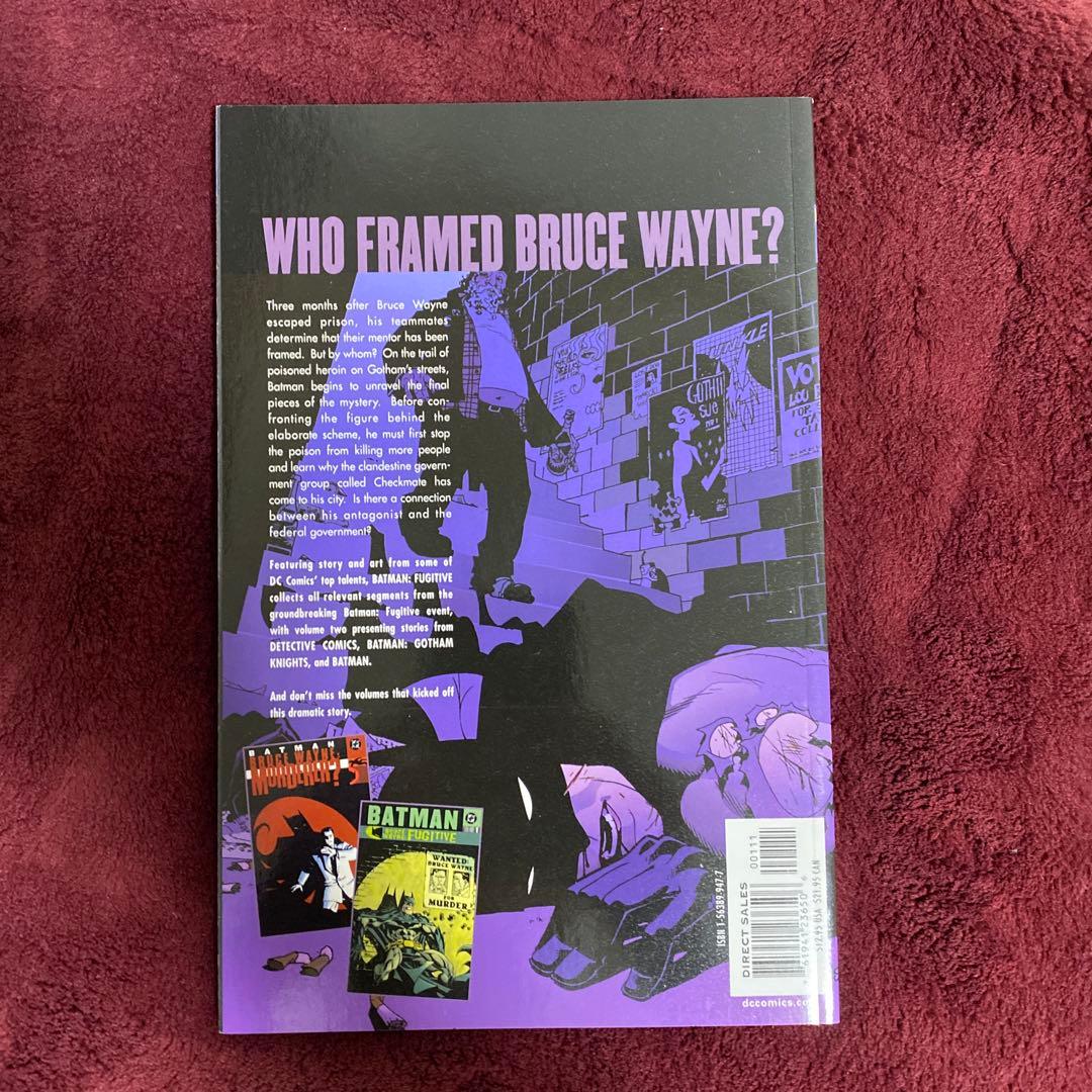 洋書 BATMAN: Murderer?/Fugitive Complete TPB