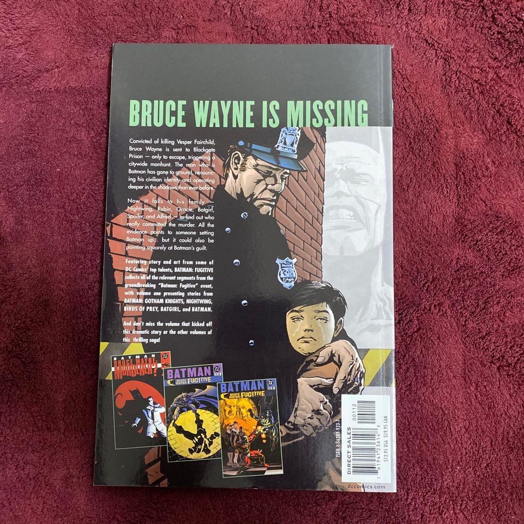洋書 BATMAN: Murderer?/Fugitive Complete TPB