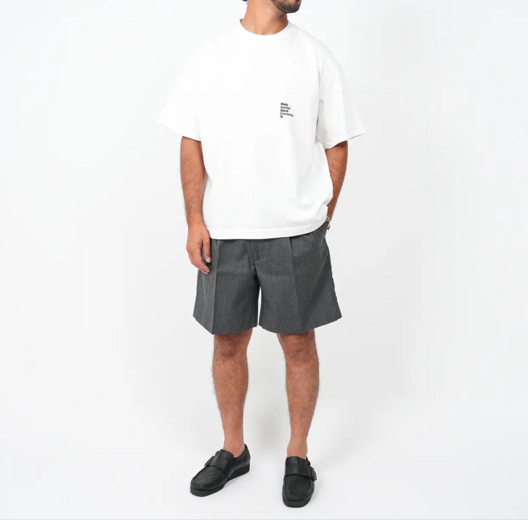 ovy Embroidery Cotton Wide T-shirt サイズL