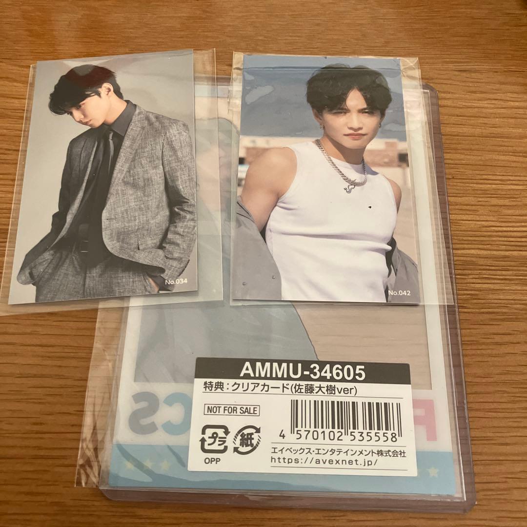 FANTASTICS PANORAMA JET アクリルフォトカードCD DVD
