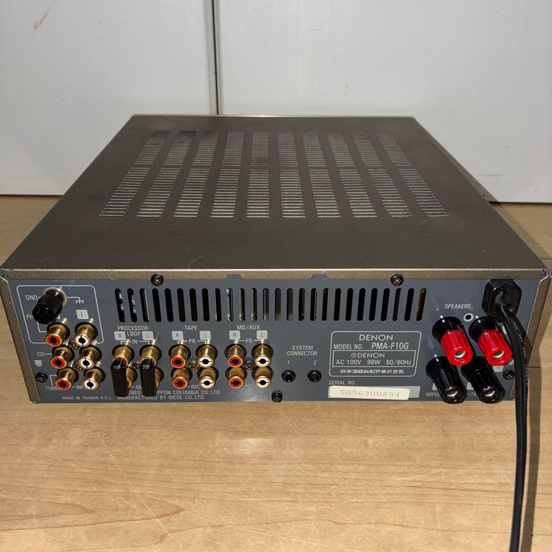 完動品DENON PMA-f10G プリメインアンプ　DENON