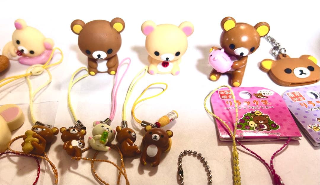 リラックマ ミニマスコット ストラップ まとめ売り