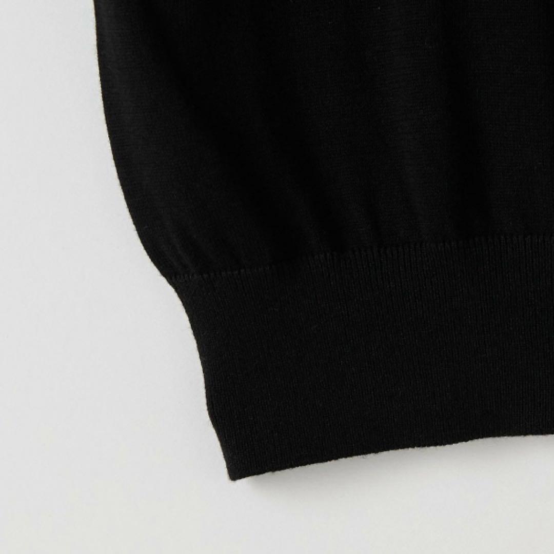 新品.未使用Steven Alanバイカラーポロカラーニット