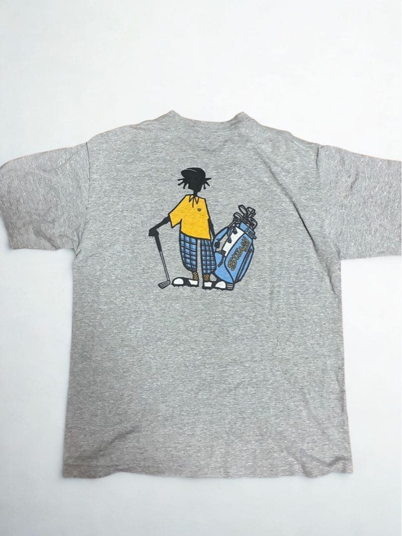 希少　stussy シャドーマン Tシャツ ゴルフ