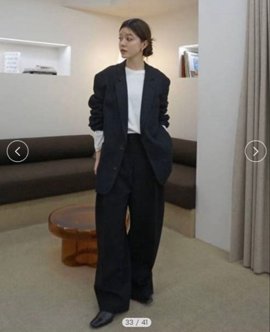 新品未使用 todayful Boyfriend Linen Jacket