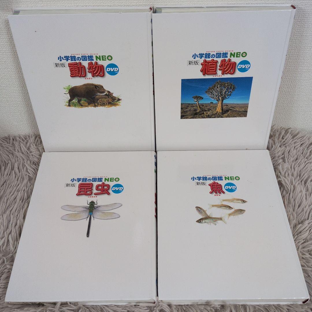 【週末お値下げ】小学館の図鑑　NEO ネオ　新版　7冊セット　DVD無し