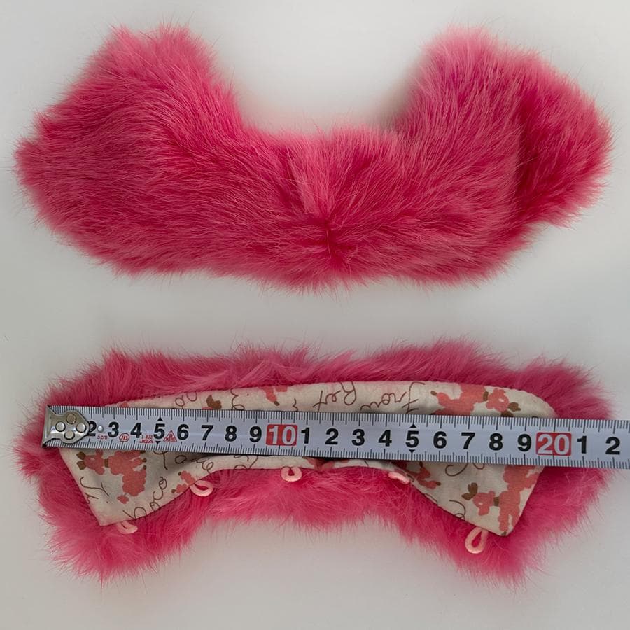 Dogkiss【XS】ファー付きデニムJK 未使用