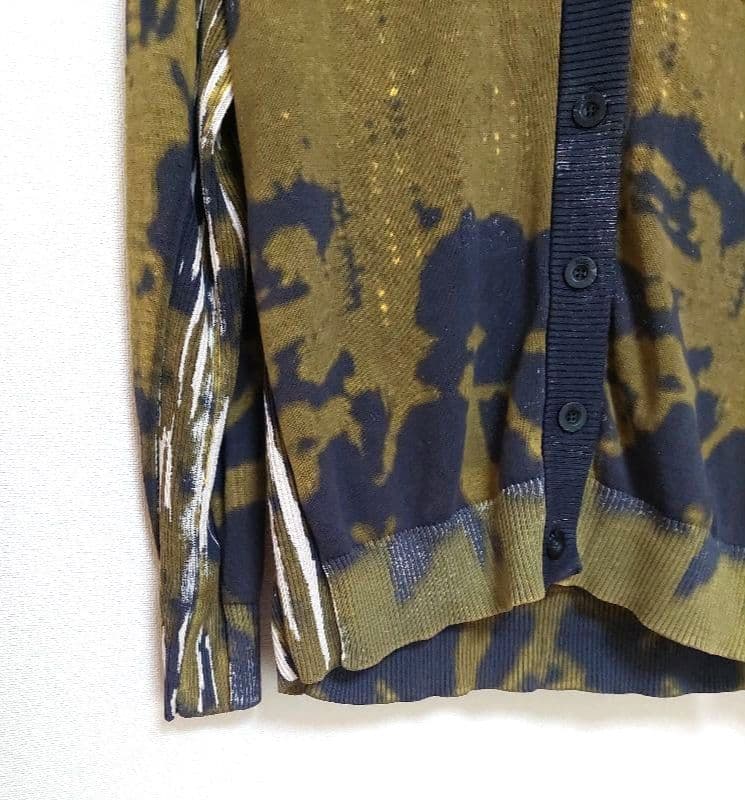 DIESEL　カーディガン カモフラルーズ　S　コットン　薄手　極美品✨