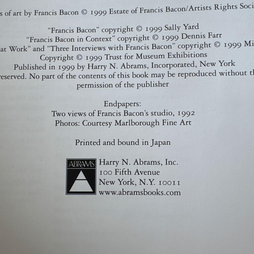 フランシスベーコンFrancis Bacon A Retrospectives