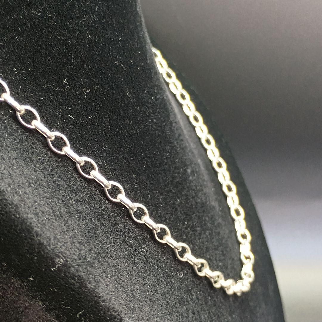 GUCCI 中太あずきチェーン 55cm 3.8mm Ag925 男女兼用 美品