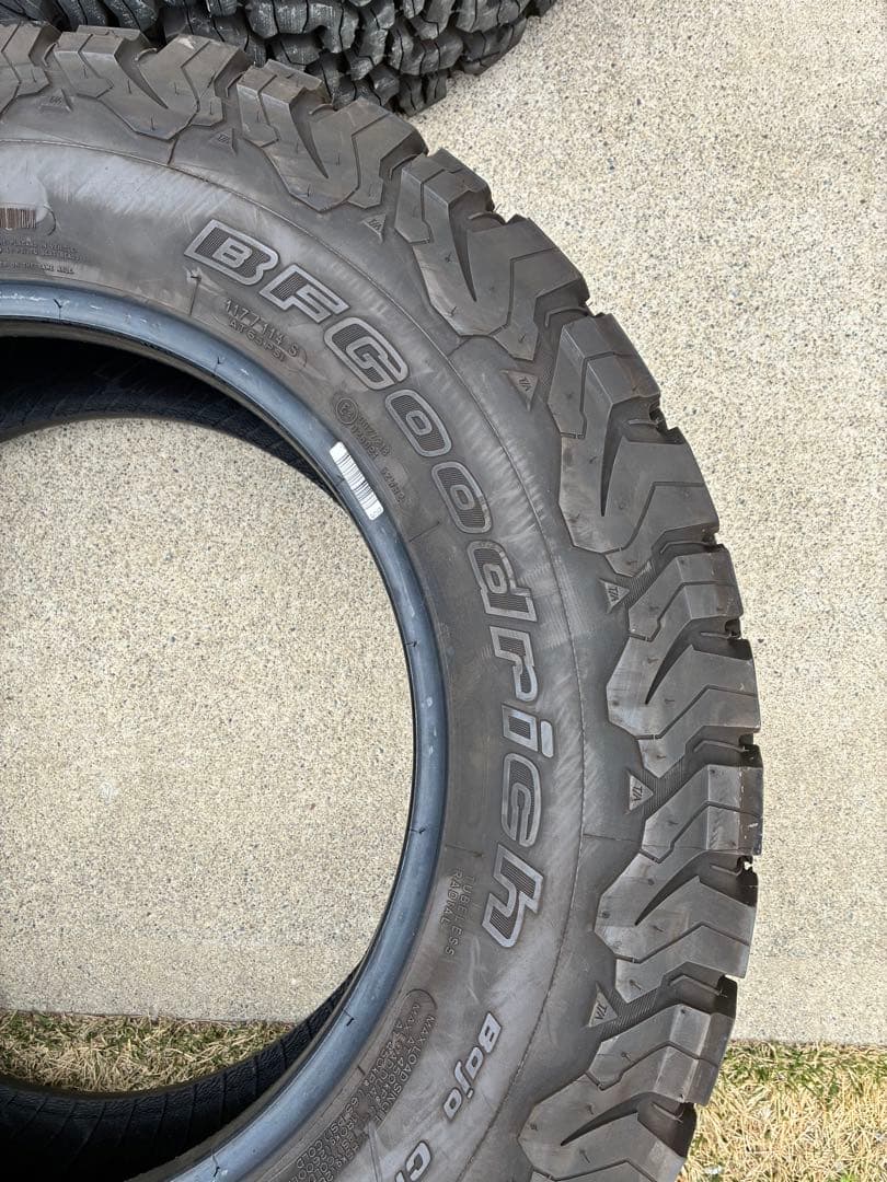 タイヤ・ホイール 255/70R18 BFGoodrich All-Terrain T/A KO2