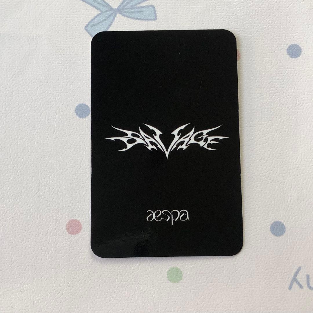 aespa カリナ karina Savage SGS ボックス トレカ