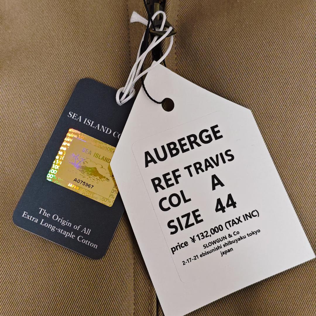新品タグ付き AUBERGE TRAVIS 44