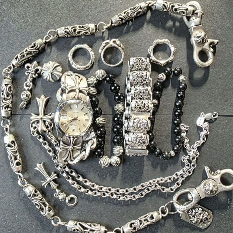 Chrome Hearts ブラック 長袖Tシャツ S 最終値下げ