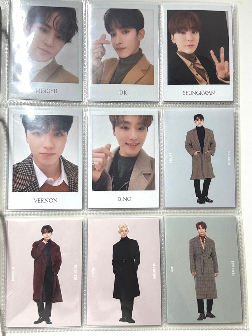 seventeen winter トレカ 54 コンプリート セブチ