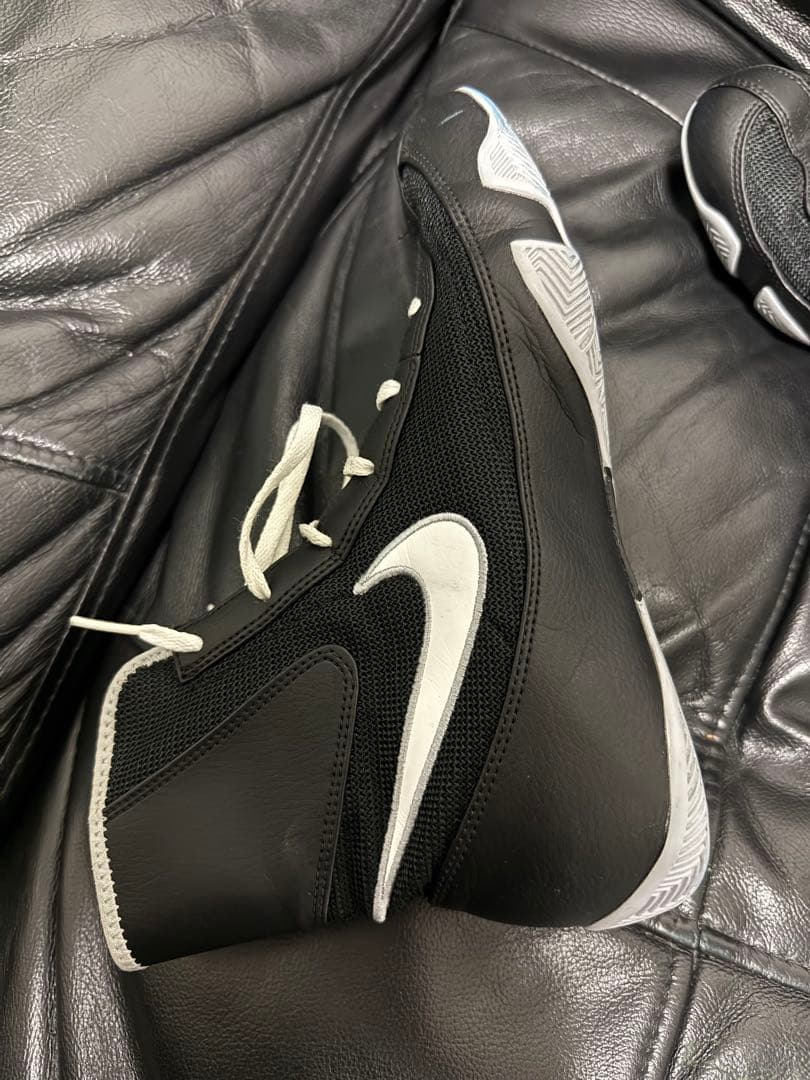 イ*ケ様 Nike ボクシングシューズ ブラック/ホワイト26.5センチ