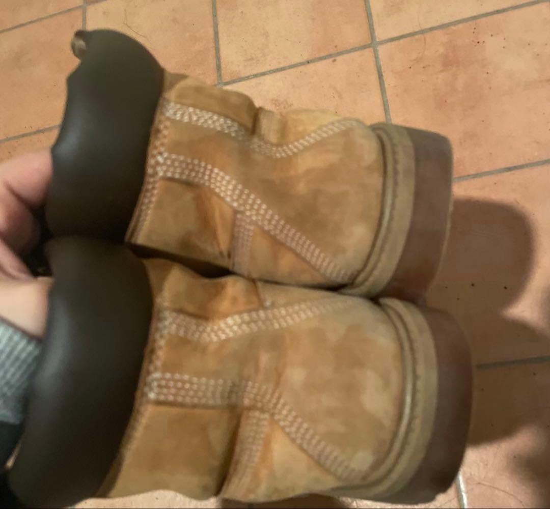 Timberland スエードブーツ イエロー