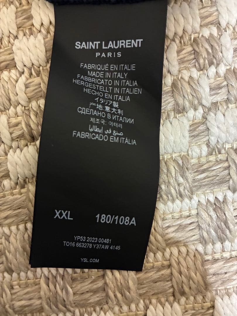 SAINT LAURENT PARIS サンローラン 23SS リバースロゴT