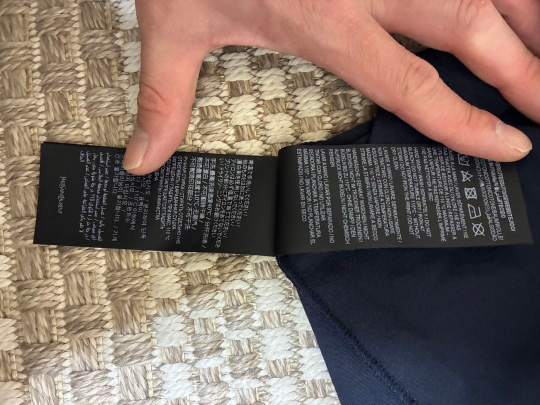 SAINT LAURENT PARIS サンローラン 23SS リバースロゴT