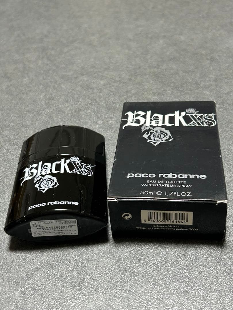 美品✨レア✨パコ　ラバンヌ　ブラック　エクセス　オードトワレ　50ml