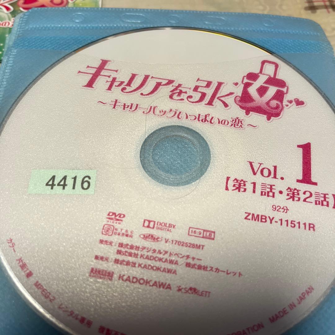 韓国ドラマDVD【キャリアを引く女】【レンタル落ち・日本語吹き替え版】【全話】