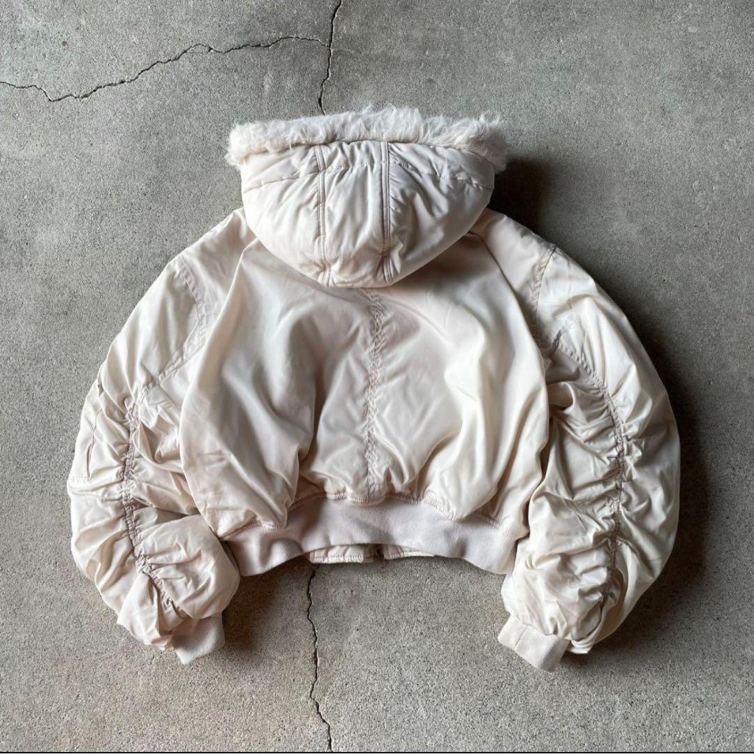 ジャケット・アウター type n2b ma1 flight bomber jacket white