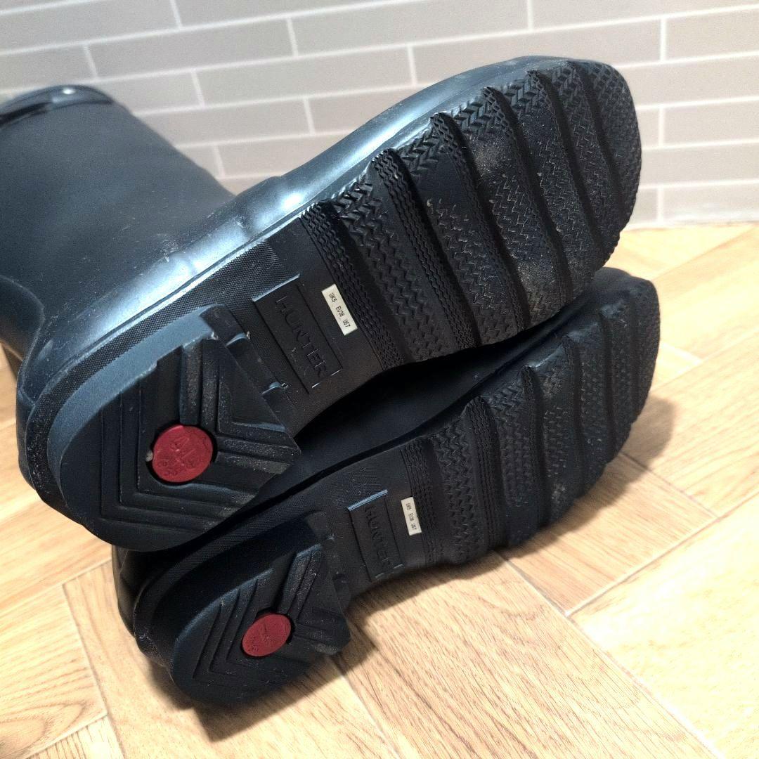 HUNTER 長靴 レインブーツ NAVY