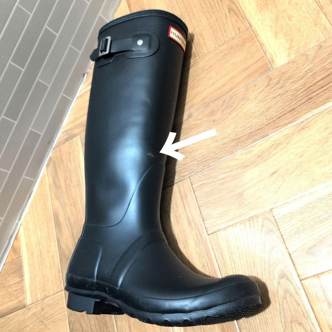 HUNTER 長靴 レインブーツ NAVY