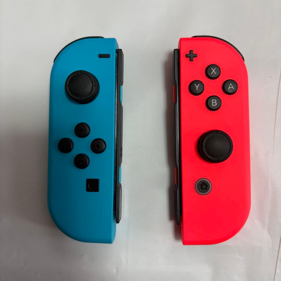 【美品】Nintendo Switch ネオンブルー/レッド 本体　付属品完備