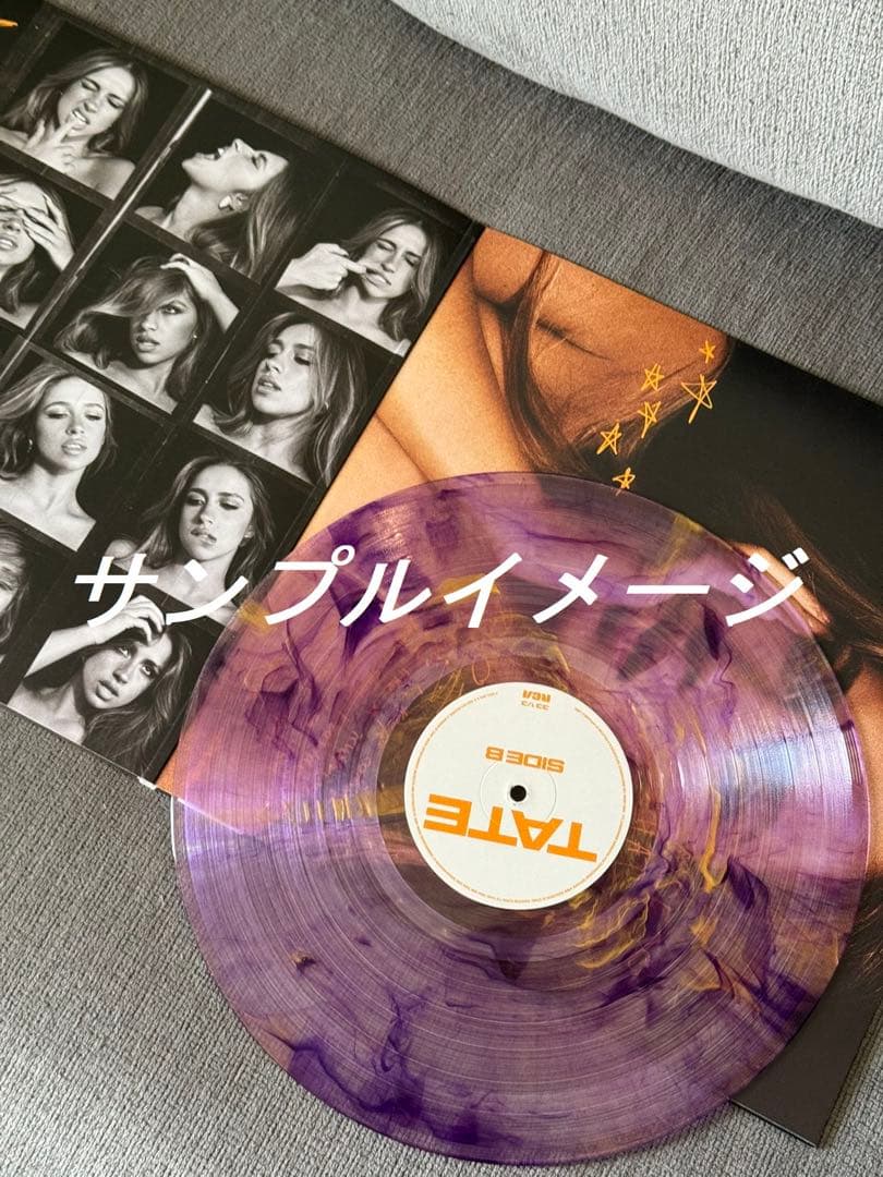 d*9様 Tate McRae　直筆サイン入りレコード　アメリカ限定カラー盤