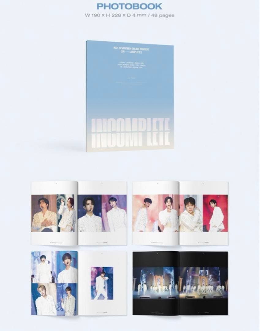 K-POP・アジア INCOMPLETE 2021 SEVENTEEN ONLINE CONCERT
