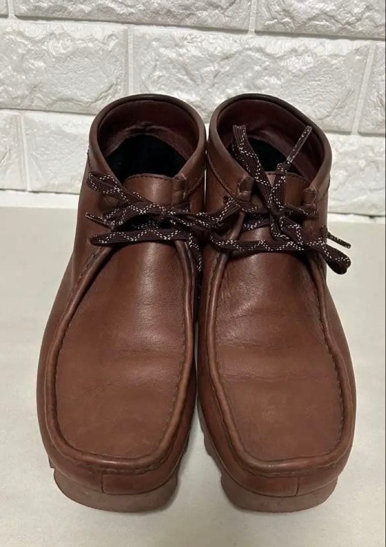 クラークス ワラビー ブーツ Gore-Tex ビブラムソール 26.5cm