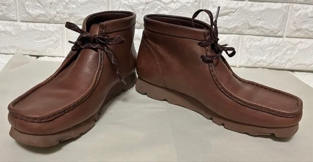 クラークス ワラビー ブーツ Gore-Tex ビブラムソール 26.5cm