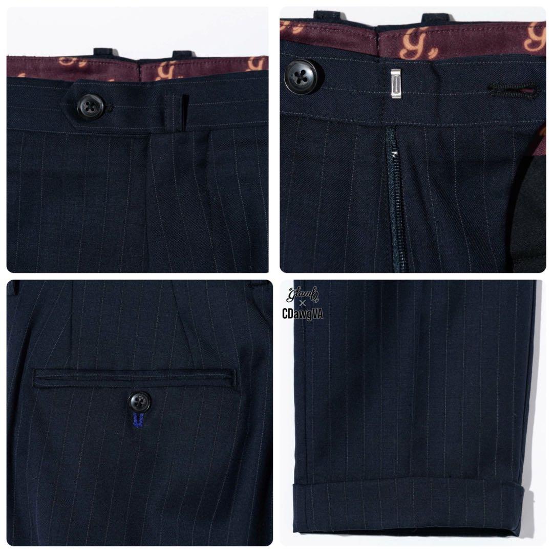 glamb CDawgVA Suit スーツ セットアップ ネイビー L