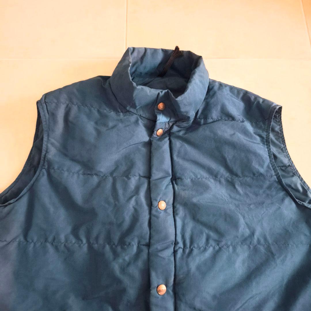 80s　LLBean　エルエルビーン　ダウンベスト　ネイビー　L相当